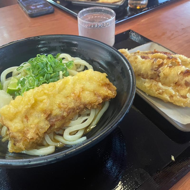 とり天すだちおろしぶっかけ(香の川製麺 伊川谷店)