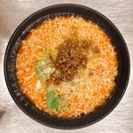濃厚鶏白湯灼熱の担々麺(初級編)(三陽楼)