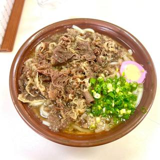肉うどん(手打ちうどん おおもり)