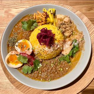 3種盛りCURRY(イマサラガラムマサラ)