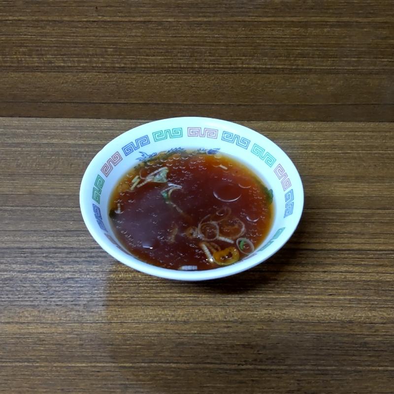 チャーハンスープ(北海道ラーメン 来々軒(ライライケン) 本店)