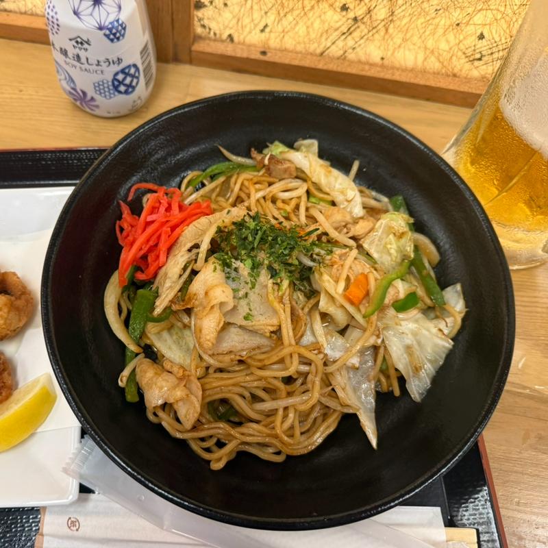 焼きそば(極楽湯 お食事処)