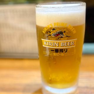 キリン一番搾り生ビール(居酒屋 天金 （てんきん）)