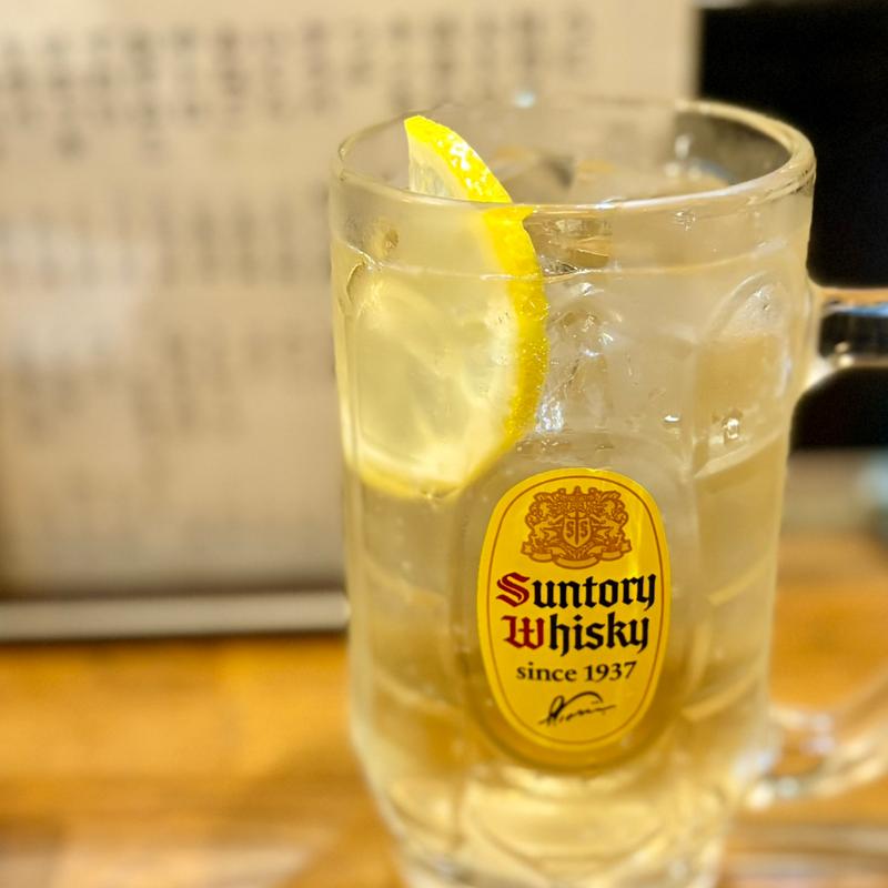 角ハイボール(居酒屋 天金 （てんきん）)