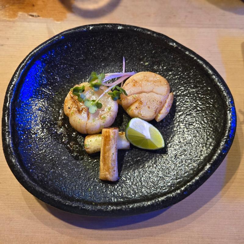 貝柱バター焼(名代 駒寿司)