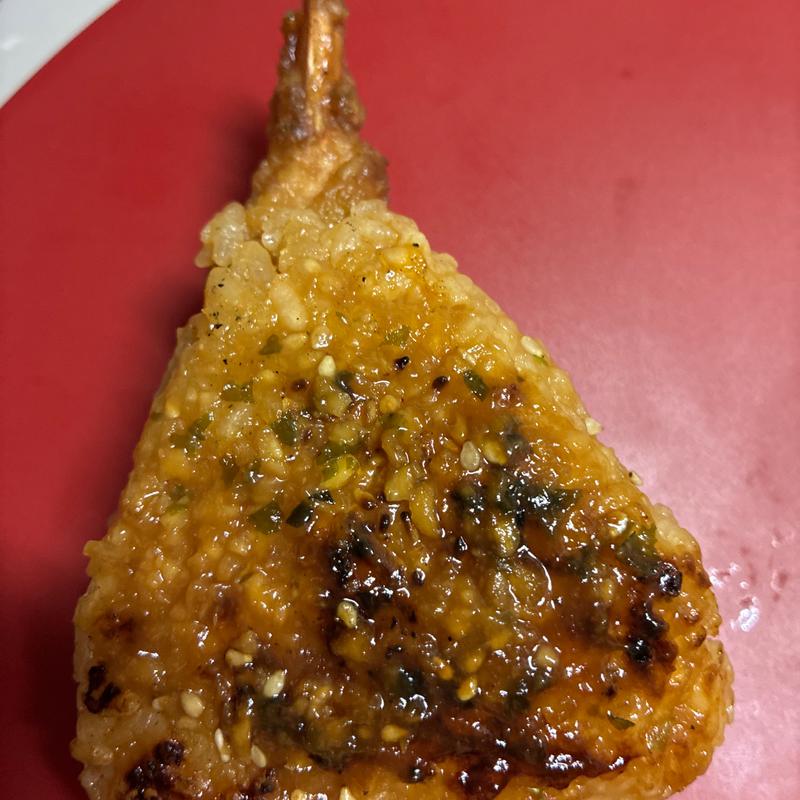 山わさび薫る爽やか海老天焼きおむすび(サザエ 大丸札幌店 )