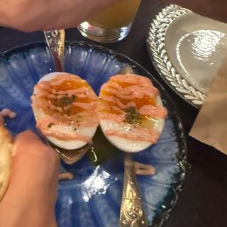 とりあえず明太ウフマヨ(南越 金バル 駅前 居酒屋 バー)