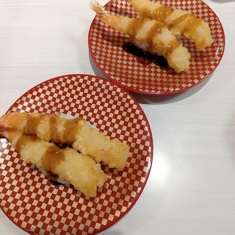 えび天天だれがけ(魚べい 高槻店)