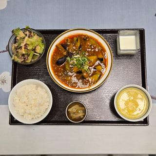 麻婆ナスセット