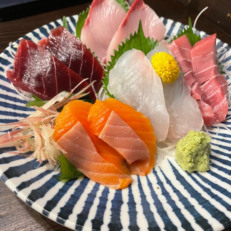 特上刺身盛り(味処　八右衛門)