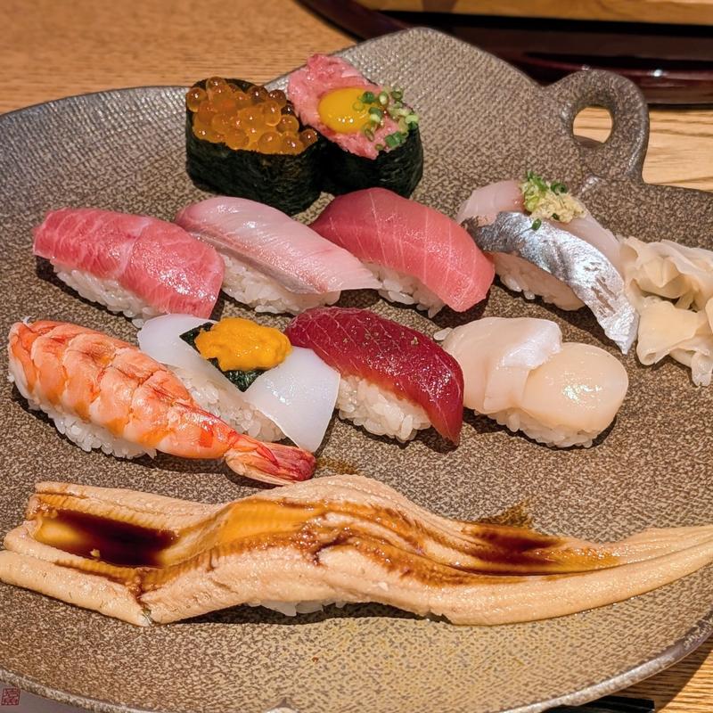 七福にぎり(築地玉寿司 錦糸町テルミナ店 （つきじたまずし）)