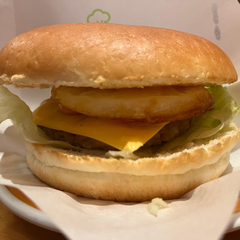 お月見フルムーンバーガー(コメダ珈琲店 八千代村上店)