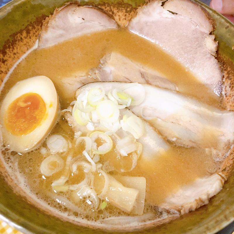 ダブルチャーシュー味噌ラーメン(福屋八丁堀本店)