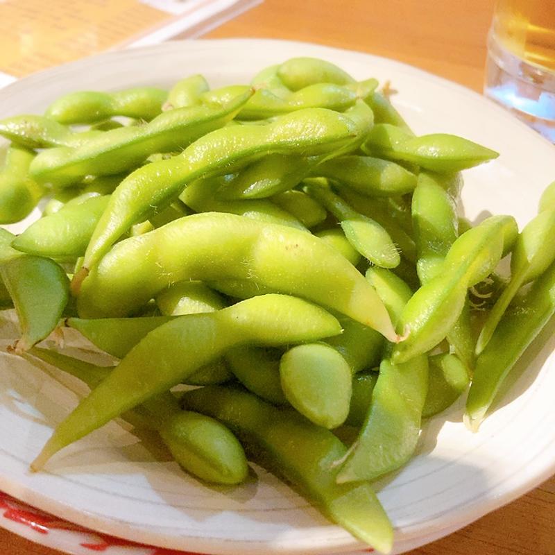 枝豆（お通し）(野菜巻き串屋 博多うずまき 広島袋町店)