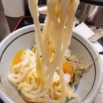 冷並おろし醤油＋とろろ昆布＋温泉卵