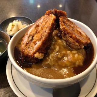 とん丼(カツカレー)大盛り