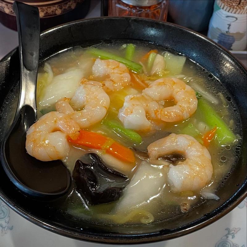 エビ塩とろみ麺(ハーフ)(ロケ弁当&中国食堂シャオ)