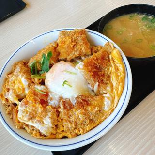 特かつ丼と豚汁(小)