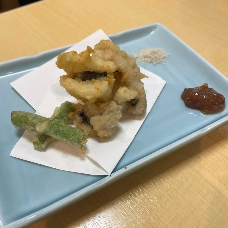 はもの天ぷら(わくい亭)