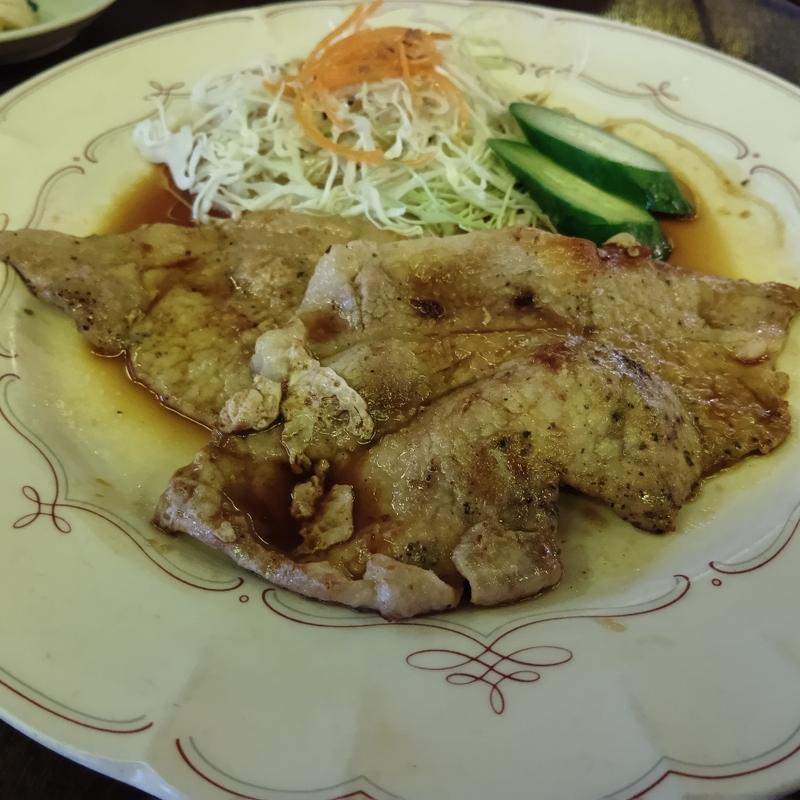 生姜焼き定食(白樺の森 )