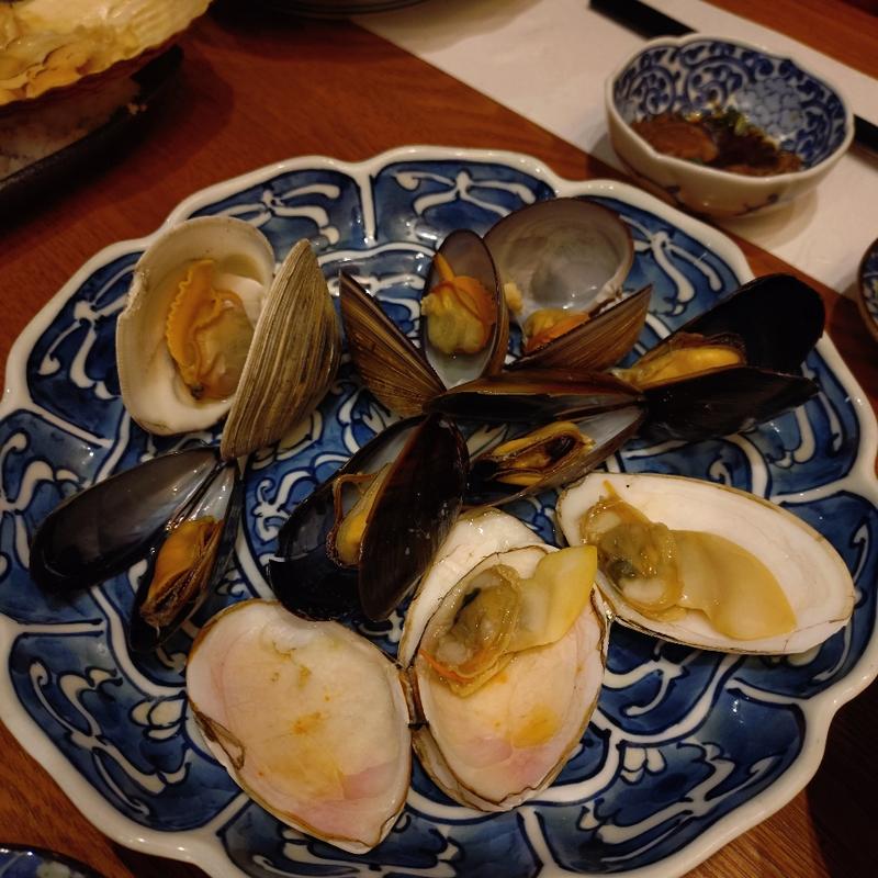 蒸し貝盛り合わせ(貝料理　吟 )