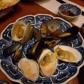 蒸し貝盛り合わせ(貝料理　吟 )