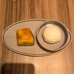 紅はるか焼きいも＆塩ミルクアイス(うしごろ 銀座店)