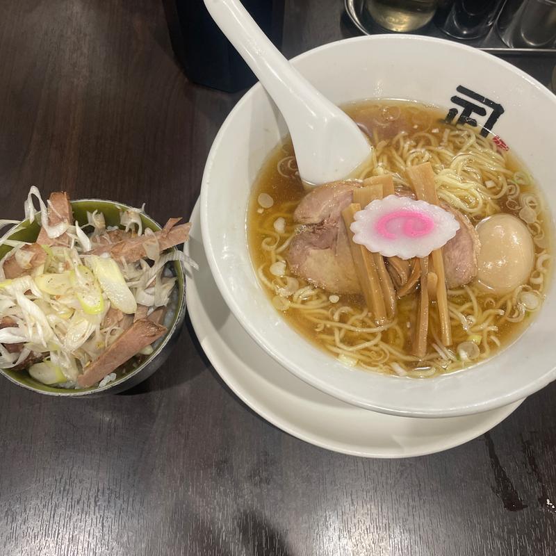 つけ麺(煮干らーめんカネショウ四街道)