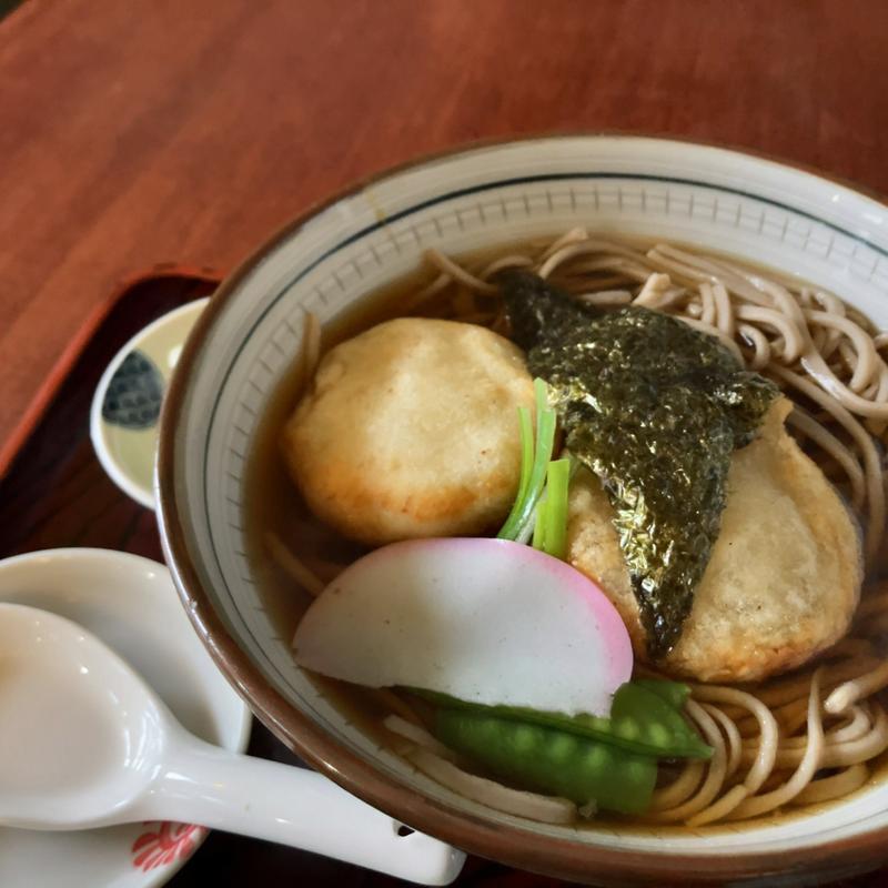 長芋の代わり揚げそば(そば天国)