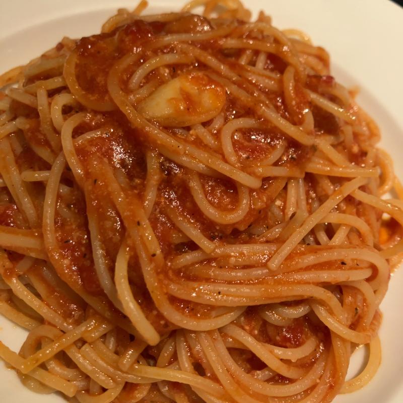 トマトとニンニク(カプリチョーザ 小樽店)