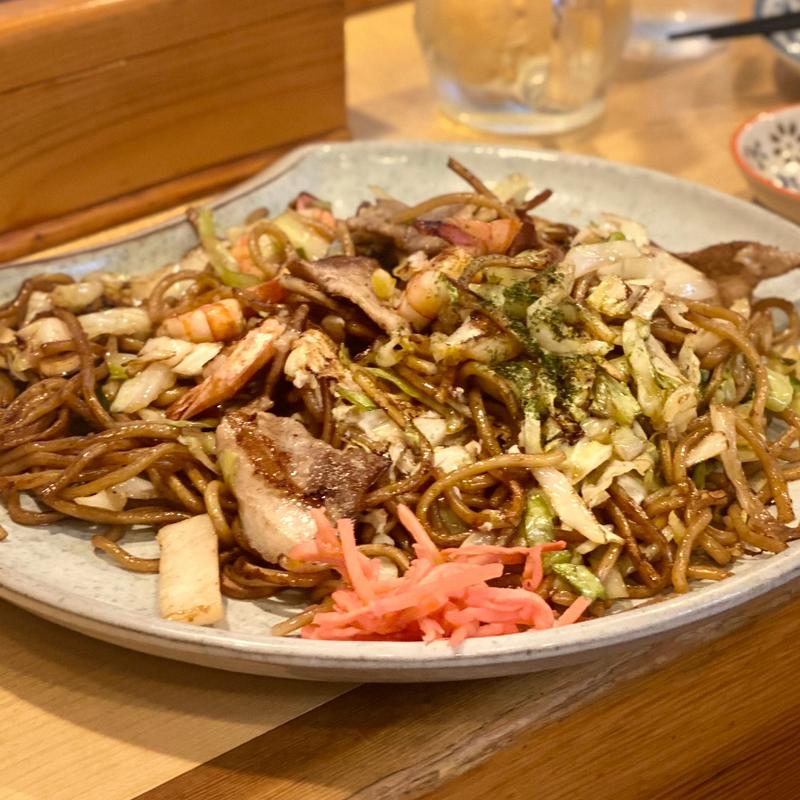 やきそば(お好み焼き 都一)