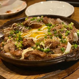 とろとろ豚バラ鉄板焼き