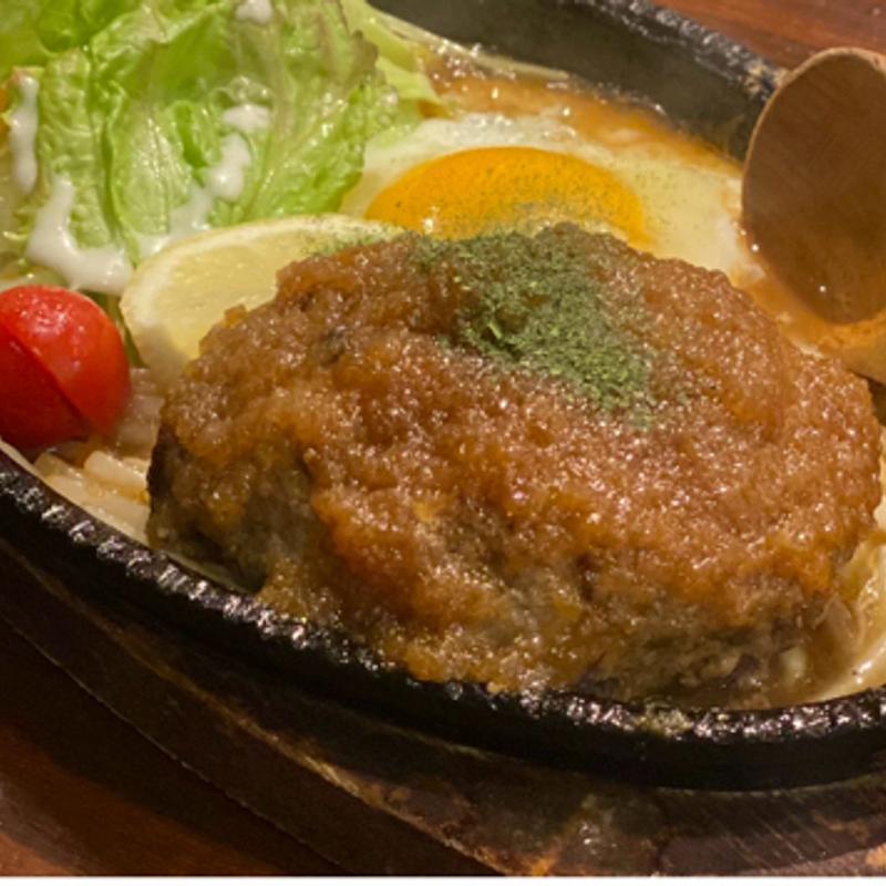 豚軟骨つくね鉄板(けごや 鰓 あぎと)