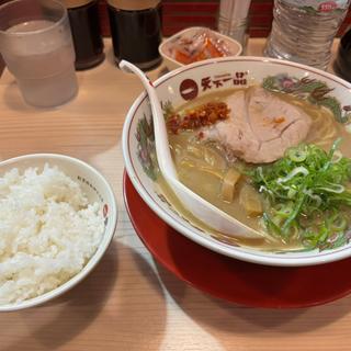 こってり唐揚げ定食(天下一品 天王寺北口店)