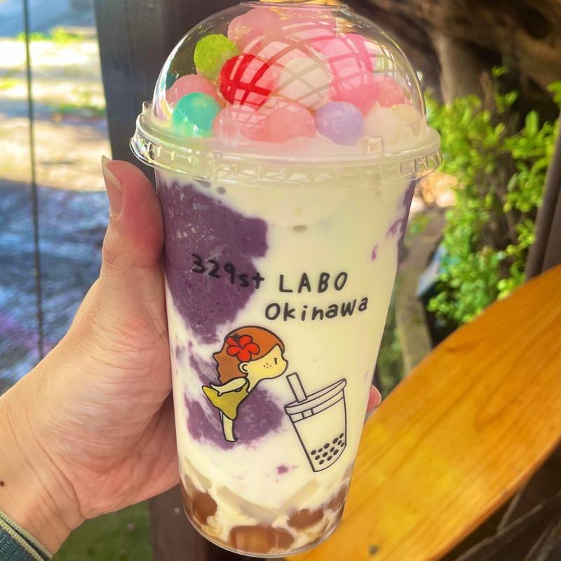 紅芋ミルク(329st LABO Okinawa ３２９スタンドラボオキナワ)