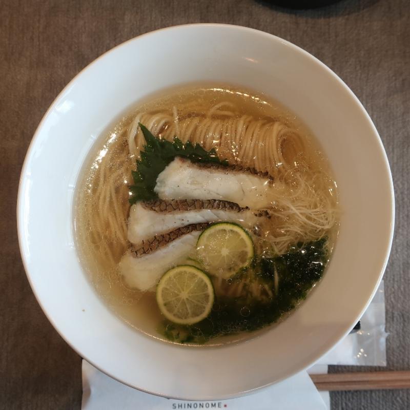 鯛だし塩麺(麺屋 東雲)