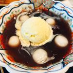 白玉クリームぜんざい