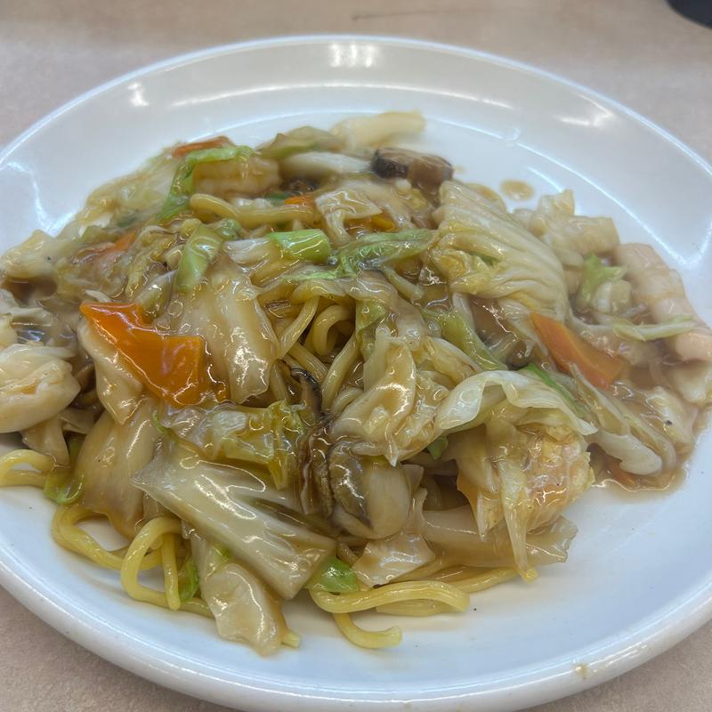 海鮮あんかけ焼きそば(餃子の王将 押熊店 )