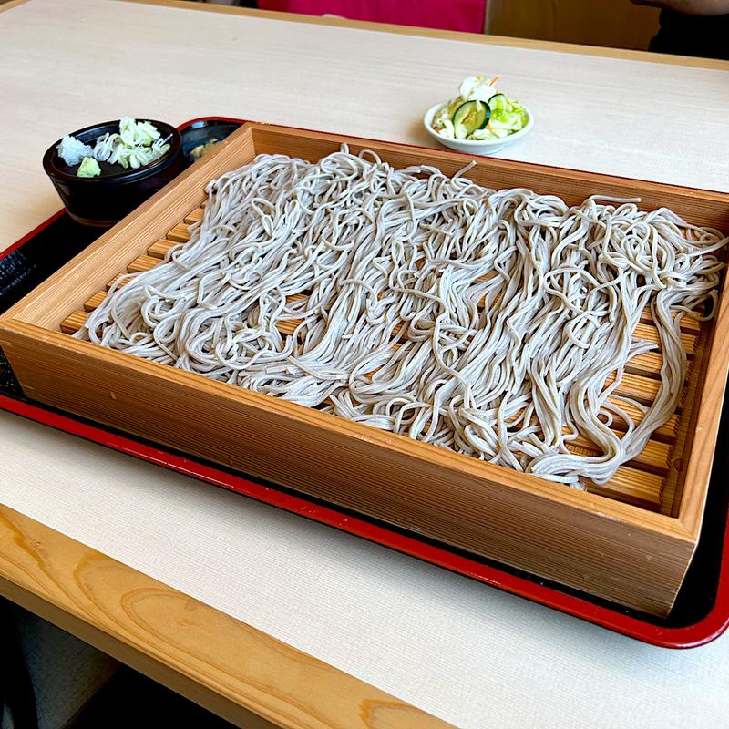 山形・出羽かおり 板そば(大)(そば処 蕃山 西多賀店)