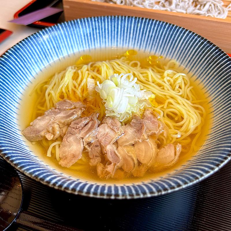 冷たい肉中華(山形風)(そば処 蕃山 西多賀店)