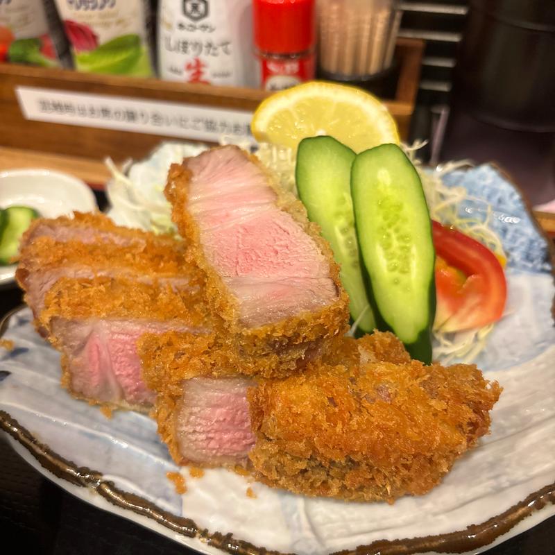 極厚とんかつ定食(肉食堂ゼットン)