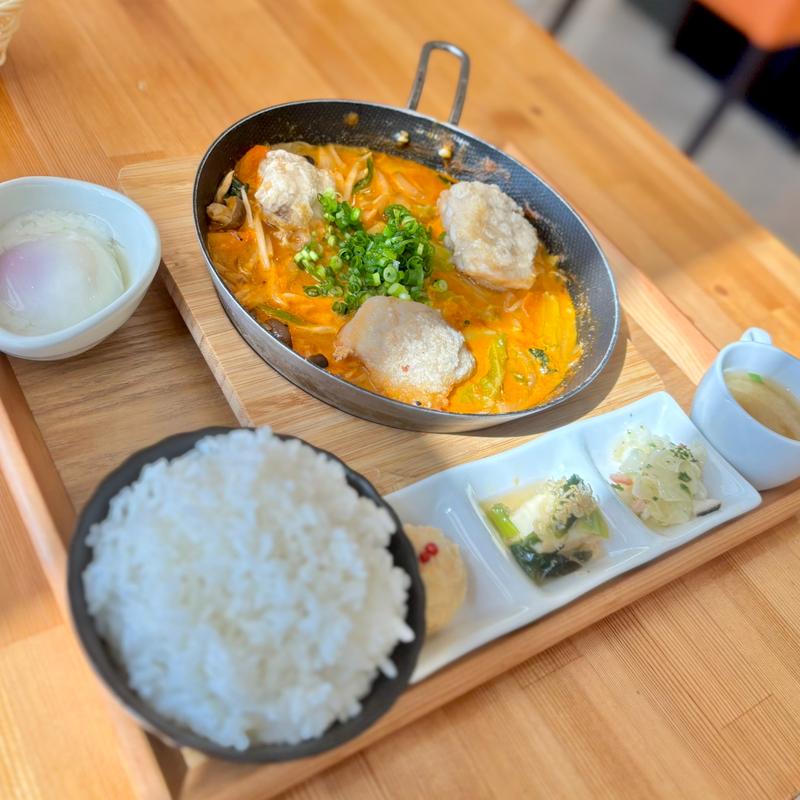 くまの鳥コーローランチ(Cafe照)