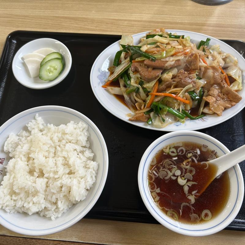 スタミナ定食(昇龍飯店 （シヨウリユウハンテン）)