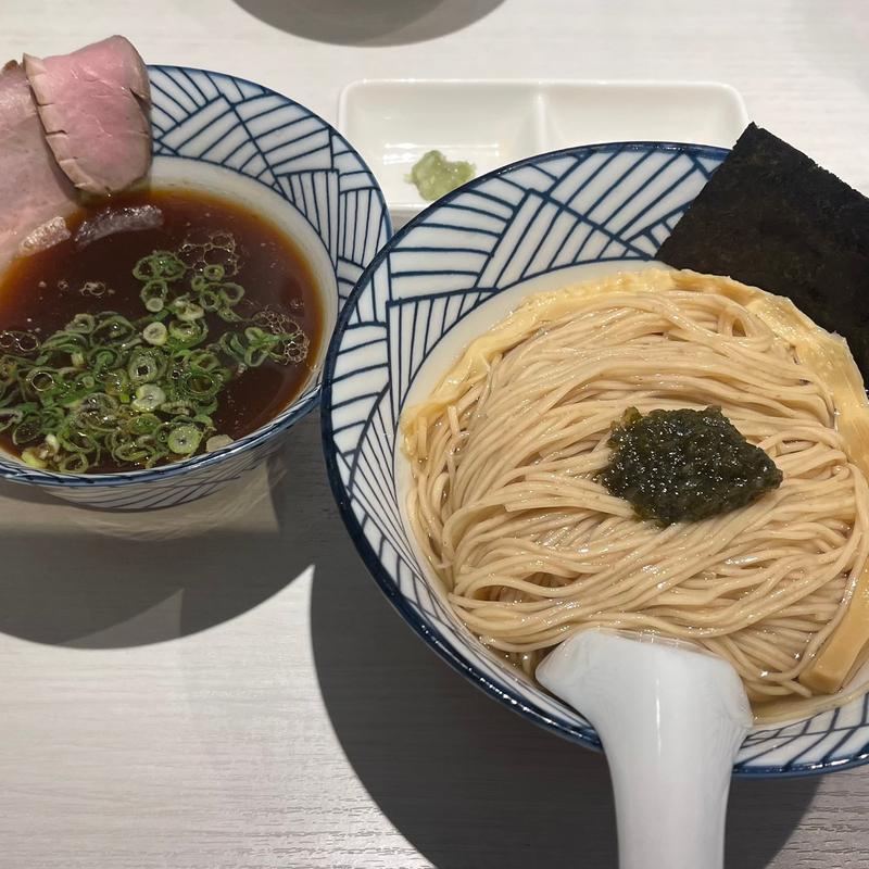 鴨✖️鶏✖️豚出汁　つけ麺醤油(淡麗拉麺 己巳 （つちのとみ）)