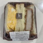 三元豚の厚切りカツ&タマゴサンド