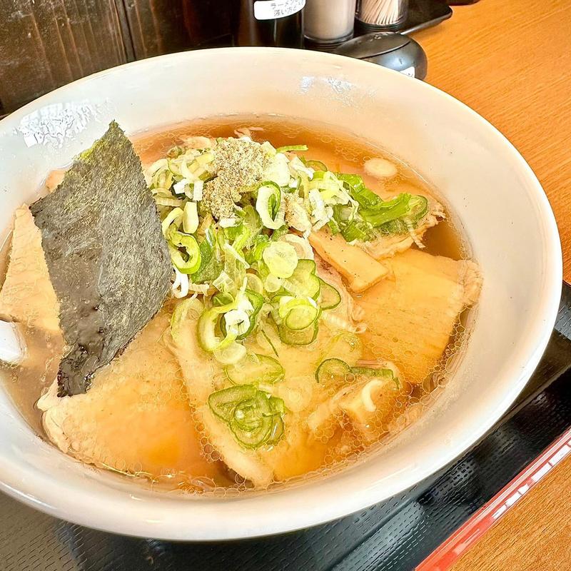 肉煮干し中華 縮れ麺(中華そば屋 馬場)