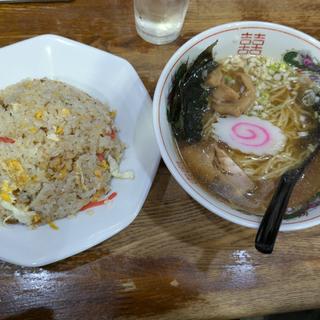 炒飯&半ラーメン