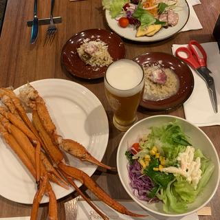 ディナービュッフェ(かに食べ放題)