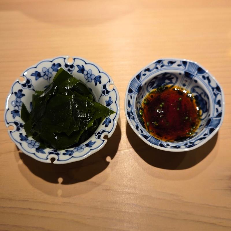 三陸産 わかめ ポン酢(鮨 由う)