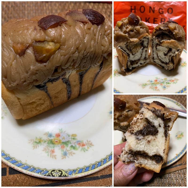 手のひら食パン(モンブラン)(本郷ベーカリー)